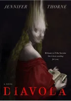 Cover of Diablo by Jennifer Thorne featuring a dark, atmospheric design with bold title text.